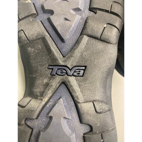 Womens Teva Tirra Sandals Strappy Open Toe Blue Red Slingback Sport Hiking 8 - Picture 10 of 12